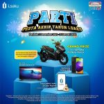 Undian Pesta Akhir Tahun I.Saku Berhadiah All New Aerox, HP & Smart TV