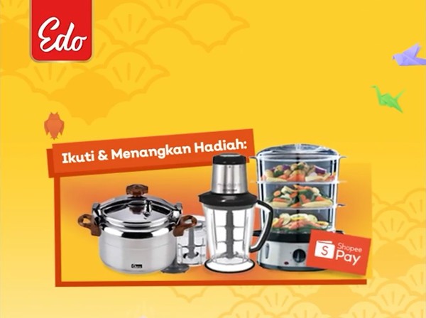 Bikin Origami Bisa Menangin Hadiah Alat Masak Senilai Jutaan Rupiah