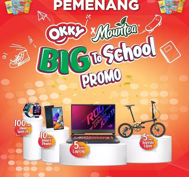 Daftar Pemenang Undian Okky x Mountea BIG To School