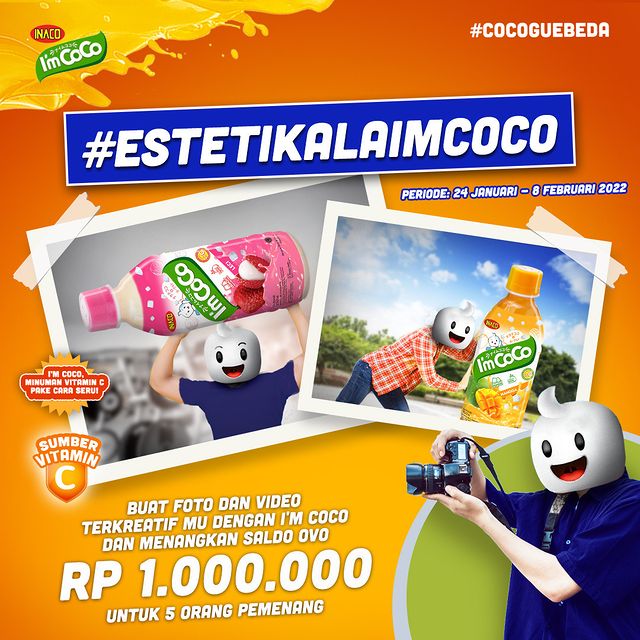 Estetik Ala ImCoco Challenge Berhadiah Total 1 Juta Rupiah