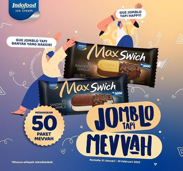 Kuis Filter IG Berhadiah 50 Paket Mevvah Indofood Ice Cream