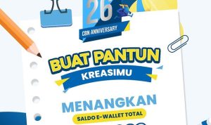 Kuis Pantun 26th CBN Berhadiah Saldo E-wallet Total 500.000