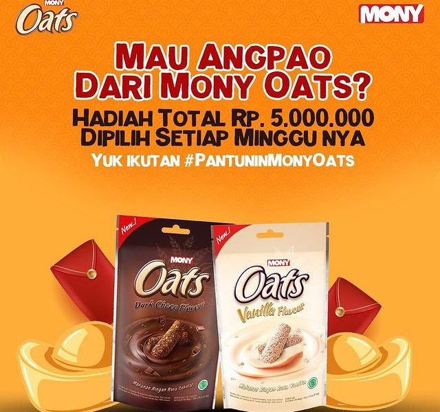 Kuis Pantunin Mony Oats Berhadiah Total 5 Juta Rupiah