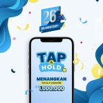 Kuis Tab & Hold CBN 26 Tahun Berhadiah E-Voucher Total 1 Juta