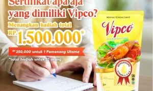 Kuis Tebak-Tebakan Vipco Berhadiah Total 1.5 Juta Untuk 21 Pemenang