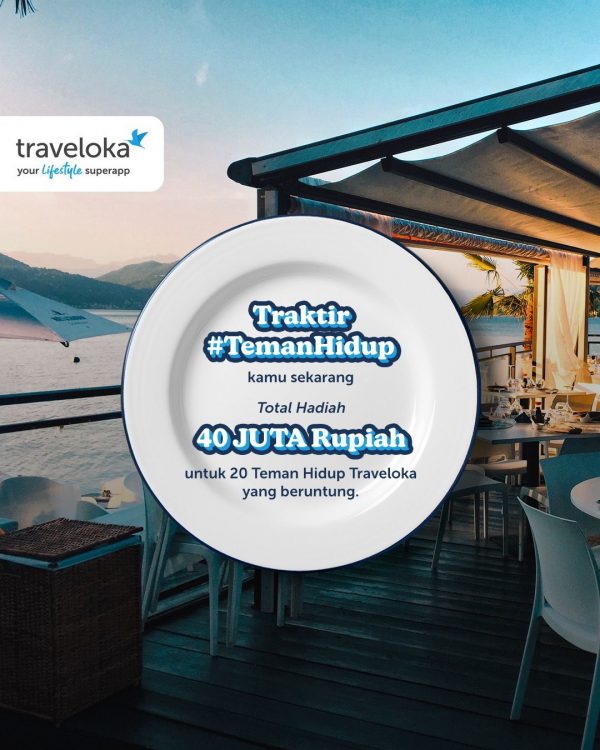 Kuis Teman Hidup Berhadiah Gift Voucher Traveloka Total 40 Juta Rupiah