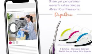 Lomba Cerita Mesin Cuci Panasonic Berhadiah Vacuum Cleaner & Setrika