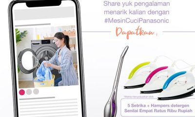 Lomba Cerita Mesin Cuci Panasonic Berhadiah Vacuum Cleaner & Setrika