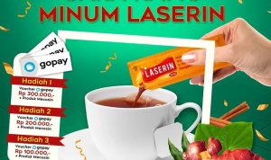 Lomba Foto Cara Kamu Minum Laserin Berhadiah Gopay + Produk