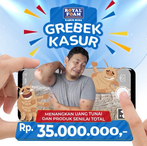 Lomba Foto Grebek Kasur Royal Foam Berhadiah Total 30 Juta Rupiah