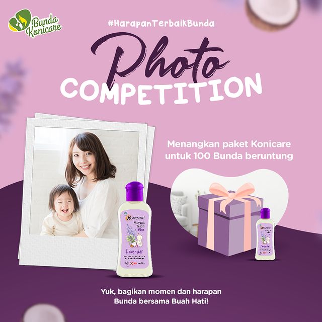 Lomba Foto Harapan Terbaik Bunda Berhadiah 100 Paket Konicare