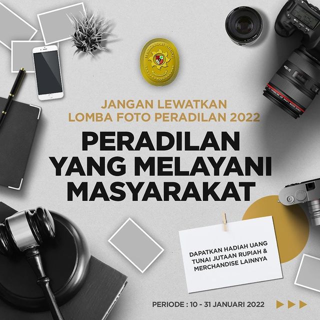 Lomba Foto MA Peradilan 2022 Berhadiah Uang Total Jutaan Rupiah