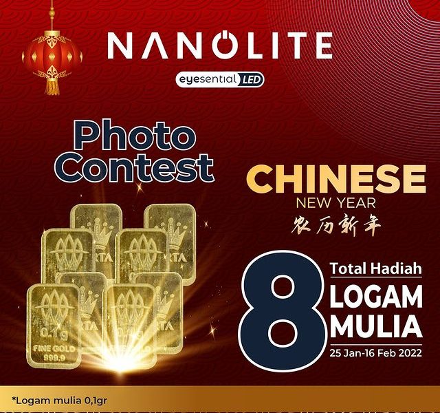 Lomba Foto Nuansa Imlek Nanolite Berhadiah 8 Logam Mulia