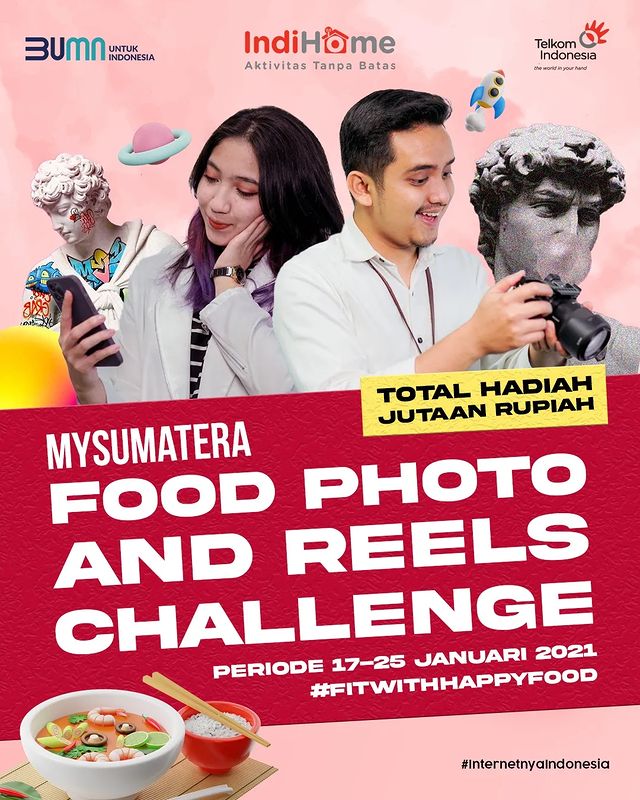 Lomba Foto & Reels Healthy Food Berhadiah Total Jutaan Rupiah