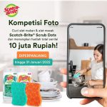 Lomba Foto Scotch-Brite Scrub Dots Berhadiah Set Alat Masak Ala Korea