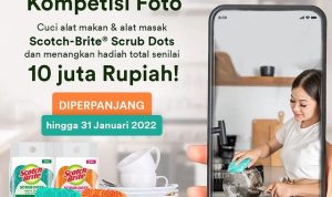 Lomba Foto Scotch-Brite Scrub Dots Berhadiah Set Alat Masak Ala Korea