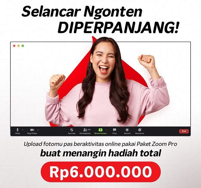 Lomba Foto Selancar Ngonten Telkomsel Berhadiah Gopay Total 6 Juta