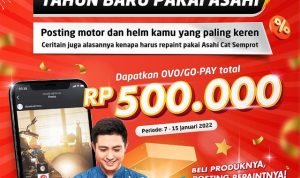 Lomba Foto Tahun Baru Pakai Asahi Berhadiah Saldo Total 500.000