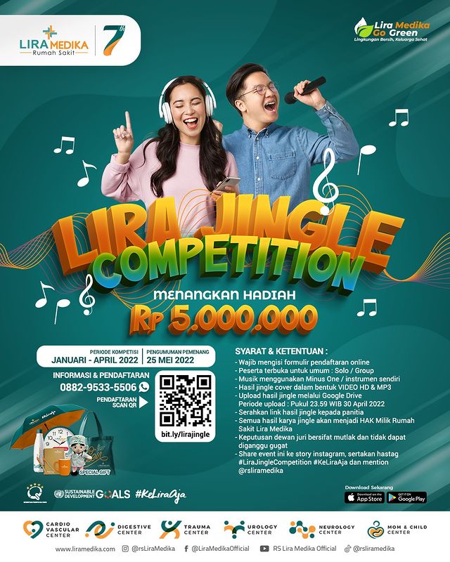 Lomba Jingle RS Lira Medika Karawang Berhadiah Total 5 Juta Rupiah