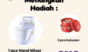 Lomba Kreasi Roti Kukus Berhadiah Mixer, Kukusan & Voucher OVO