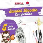 Lomba Menggambar Doodle Sandal Berhadiah Total 5 Juta Rupiah