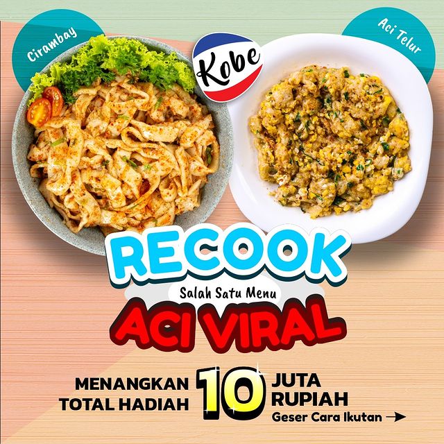 Lomba Recook Aci Viral Berhadiah Total 10 Juta Untuk 10 Pemenang