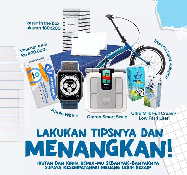 Lomba Reels Ambil Pilihan Sehatmu Berhadiah Apple Watch, Sepeda, dll