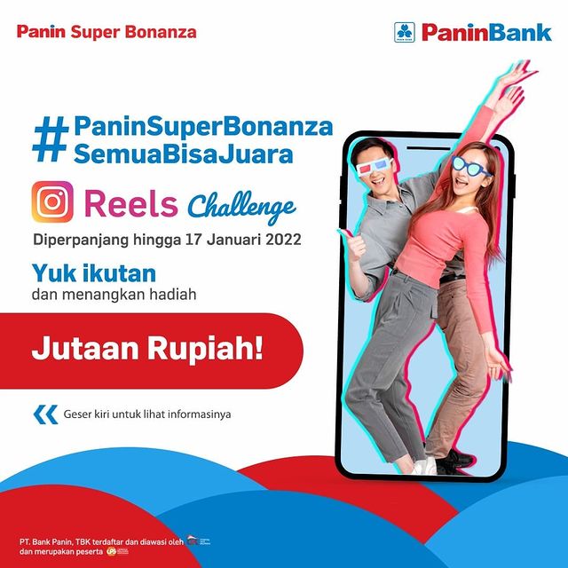 Lomba Reels Panin Super Bonanza Berhadiah Tabungan Total 5 Juta