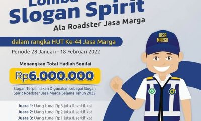 Lomba Slogan Spirit Roadster Jasa Marga Berhadiah Total 6 Juta