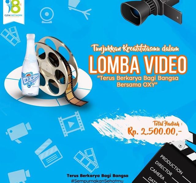 Lomba Video Berkarya Bagi Bangsa Bersama OXY Berhadiah 2.5 Juta