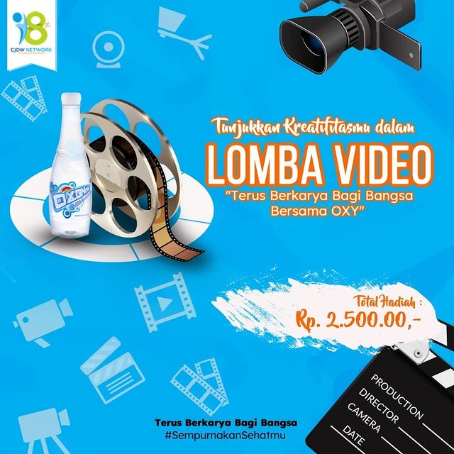 Lomba Video Berkarya Bagi Bangsa Bersama OXY Berhadiah 2.5 Juta