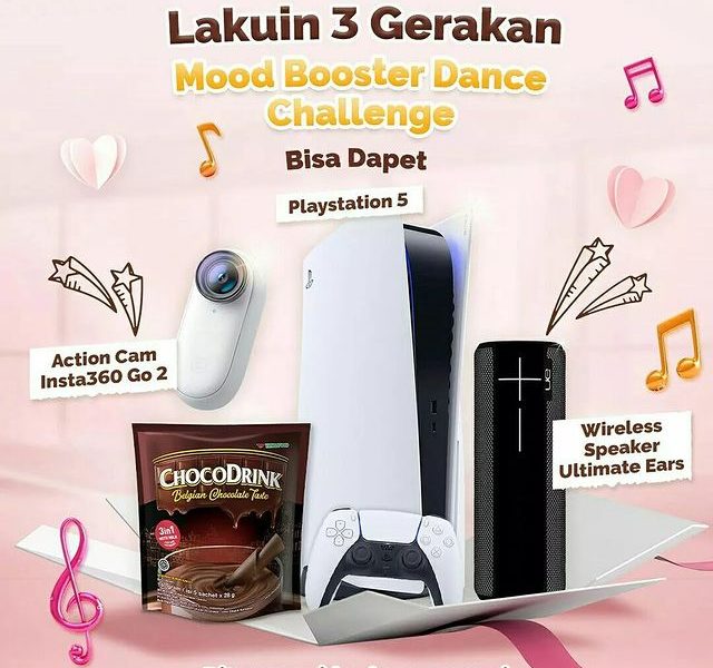 Lomba Video Dance Mood Booster Berhadiah Playstation 5