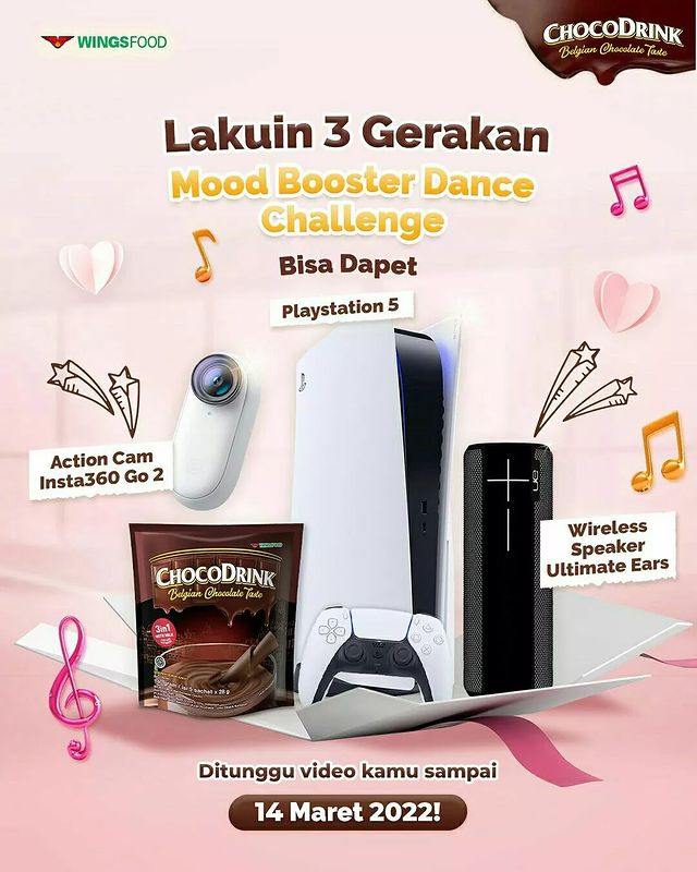 Lomba Video Dance Mood Booster Berhadiah Playstation 5