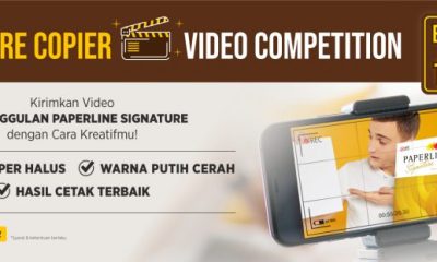 Lomba Video Paperline Signature Berhadiah Total 17.5 Juta Rupiah