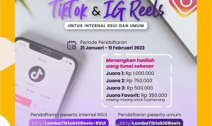 Lomba Video TikTok & Reels Rumah Sakit UI Berhadiah Jutaan Rupiah