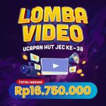 Lomba Video Ucapan Ulang Tahun JEC Total Hadiah Rp 16.750.000