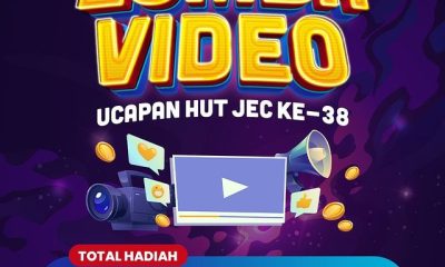 Lomba Video Ucapan Ulang Tahun JEC Total Hadiah Rp 16.750.000