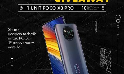 Lomba Video Ucapan Ultah Berhadiah HP POCO X3 Pro & Merchandise