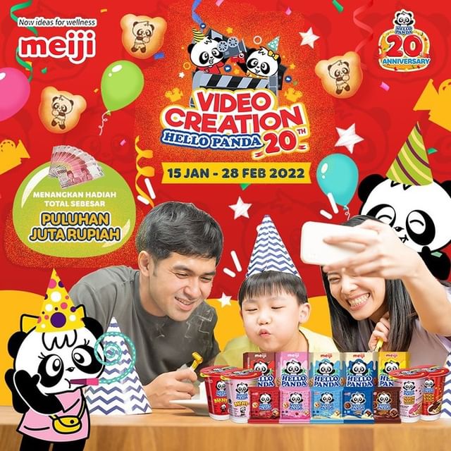 Lomba Video Ucapan Ultah Hello Panda Berhadiah Total Puluhan Juta