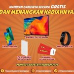 Main Game Torpedo Tancep Run Berhadiah Smart TV, HP, Mi Band 4, dll