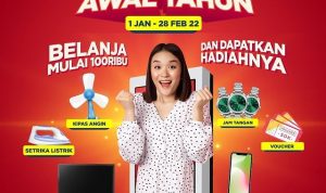 Promo Senyum Awal Tahun AlfaPop Berhadiah TV, HP, Setrika, Jam, dll