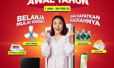 Promo Senyum Awal Tahun AlfaPop Berhadiah TV, HP, Setrika, Jam, dll
