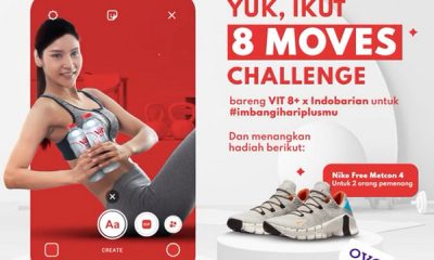 Tirukan Video Workout Menangkan Sepatu Nike Free Metcon 4 & OVO