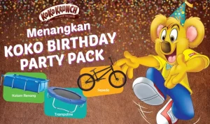 Undian Koko Krunch 2022 Berhadiah Paket Ultah Untuk 1000 Pemenang