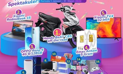 Undian Pesta Heboh Missy Berhadiah Honda Beat, Emas, Laptop, dll