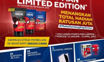 Undian Pond's Men Berhadiah Total Ratusan Juta (PS5, Nintendo Switch, dll)