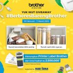 Beberes Bareng Brother Berhadiah Printer Label & Voucher 2.5 Juta