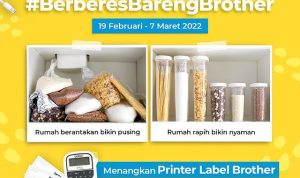 Beberes Bareng Brother Berhadiah Printer Label & Voucher 2.5 Juta