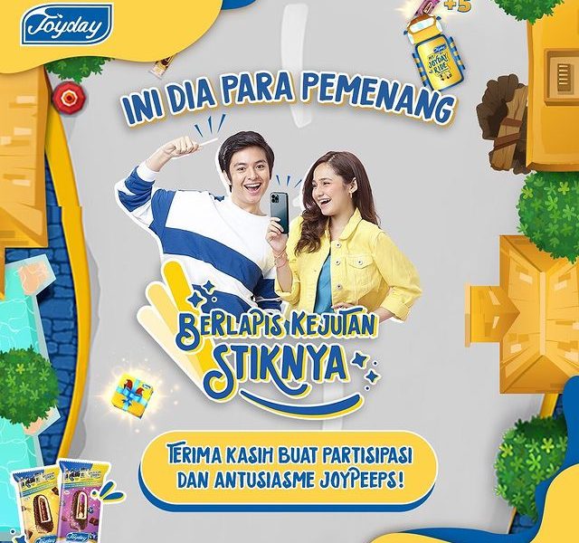 Daftar Pemenang Promo dan Undian Stick Joyday Berlapis Kejutan