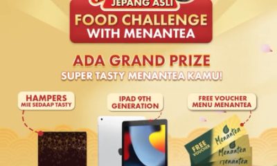 Kontes Video Makanan Menantea Berhadiah iPad 9, Hampers & Voucher